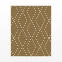 Aged Bronze Geometric Art Print – Fine Art Giclée Digital Download | Signed 50-Edition — Unframed flat preview
