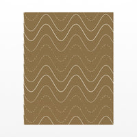 Aged Bronze Retro 70s Wall Art Print  — Unframed flat preview