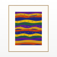 Ankara Brights Ankara Printable Wall Art – Limited Edition Giclée Art Print | Instant Digital Download — Natural gallery mat