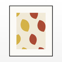 Ankara Gallery Ombré Gradient Art Print – Fine Art Giclée Digital Download | Signed 50-Edition — Black gallery mat
