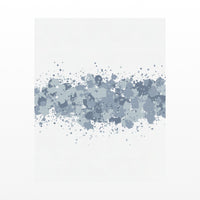 Batik Brown Paint Splatter Wall Art Print – Signed Limited Edition Giclée | Modern Gallery Decor — Unframed flat preview