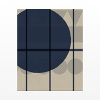 Bauhaus Primary Ombré Gradient Art Print – Fine Art Giclée Digital Download | Signed 50-Edition — Unframed flat preview