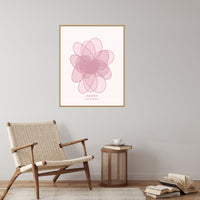 Blush Whisper Peony Art Print – Fine Art Giclée Digital Download | Signed 50-Edition — Reading nook