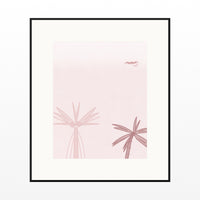 Blush Whisper Seabird Printable Wall Art – Limited Edition Giclée Art Print | Instant Digital Download — Black gallery mat