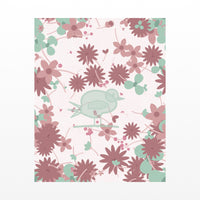 Blush Whisper Songbird Wall Art Print – Signed Limited Edition Giclée | Modern Gallery Decor — Unframed flat preview