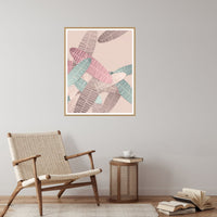 Coral Sand Tropical Wall Art Print – Signed Limited Edition Giclée | Modern Gallery Decor — Reading nook