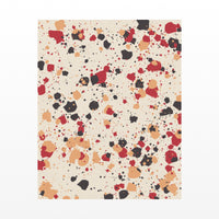 Crimson Burst Paint Splatter Printable Wall Art – Limited Edition Giclée Art Print | Instant Digital Download — Unframed flat preview