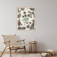 Driftwood Songbird Wall Art Print – Signed Limited Edition Giclée | Modern Gallery Decor — Reading nook