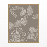 Driftwood Tropical – Signed 50-Edition Giclée Print for Gallery Walls — Floating natural frame