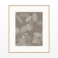 Driftwood Tropical – Signed 50-Edition Giclée Print for Gallery Walls — Natural gallery mat
