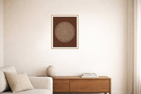 Earth Pigments Ombré Gradient – Limited Edition Ombré Gradient Art Print — Living room lifestyle