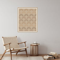 Earth Pigments Ombré Gradient – Signed 50-Edition Giclée Print for Gallery Walls — Reading nook