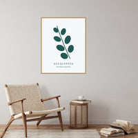 Eucalyptus Wall Art Print – Signed Limited Edition Giclée | Modern Gallery Decor — Reading nook
