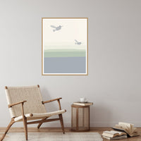 Lavender & Sage Hummingbird Printable Wall Art – Limited Edition Giclée Art Print | Instant Digital Download — Reading nook