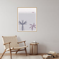 Mauve & Steel Seabird Printable Wall Art – Limited Edition Giclée Art Print | Instant Digital Download — Reading nook
