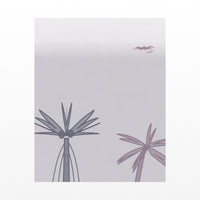 Mauve & Steel Seabird Printable Wall Art – Limited Edition Giclée Art Print | Instant Digital Download — Unframed flat preview
