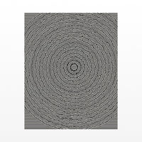 Monochrome Linear Wall Art Print – Signed Limited Edition Giclée | Modern Gallery Decor — Unframed flat preview
