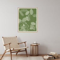 Olive Grove Tropical – Signed 50-Edition Giclée Print for Gallery Walls — Reading nook