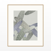 Olive Grove Tropical Wall Art Print – Signed Limited Edition Giclée | Modern Gallery Decor — Natural gallery mat
