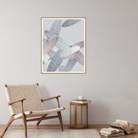 Platinum Silver Tropical Wall Art Print – Signed Limited Edition Giclée | Modern Gallery Decor — Reading nook