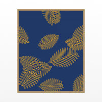 Rothko Cobalt Tropical Wall Art Print – Signed Limited Edition Giclée | Modern Gallery Decor — Floating natural frame