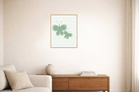 Sage Wash Butterfly Wall Art Print – Signed Limited Edition Giclée | Modern Gallery Decor — Living room lifestyle