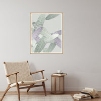 Sage Wash Tropical Wall Art Print – Signed Limited Edition Giclée | Modern Gallery Decor — Reading nook