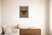 Sepia Archival Butterfly Printable Wall Art – Limited Edition Giclée Art Print | Instant Digital Download — Living room lifestyle