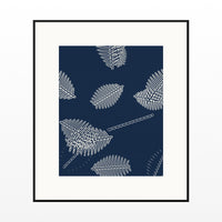 Signal Flag Tropical Wall Art Print – Signed Limited Edition Giclée | Modern Gallery Decor — Black gallery mat