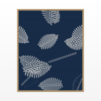 Signal Flag Tropical Wall Art Print – Signed Limited Edition Giclée | Modern Gallery Decor — Floating natural frame