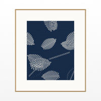 Signal Flag Tropical Wall Art Print – Signed Limited Edition Giclée | Modern Gallery Decor — Natural gallery mat