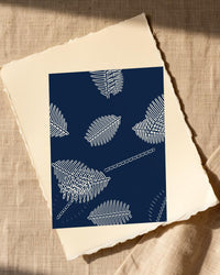Signal Flag Tropical Wall Art Print – Signed Limited Edition Giclée | Modern Gallery Decor — Paper/edge detail