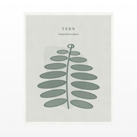 Soft Sage Fern Art Print – Fine Art Giclée Digital Download | Signed 50-Edition — Unframed flat preview