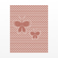 Terracotta Blush Butterfly Printable Wall Art – Limited Edition Giclée Art Print | Instant Digital Download — Unframed flat preview