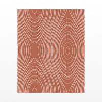 Terracotta & Blush Marble Swirl Art Print – Fine Art Giclée Digital Download | Signed 50-Edition — Unframed flat preview