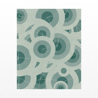 Viridian & Rose Adire – Signed 50-Edition Giclée Print for Gallery Walls — Unframed flat preview