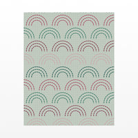 Viridian & Rose Ombré Gradient – Signed 50-Edition Giclée Print for Gallery Walls — Unframed flat preview