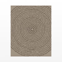 Warm Earth Linear Wall Art Print – Signed Limited Edition Giclée | Modern Gallery Decor — Unframed flat preview