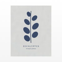Warm Ivory Eucalyptus Wall Art Print – Signed Limited Edition Giclée | Modern Gallery Decor — Unframed flat preview