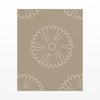 Warm Linen Ankara Printable Wall Art – Limited Edition Giclée Art Print | Instant Digital Download — Unframed flat preview
