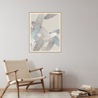 Warm Linen Tropical Wall Art Print – Signed Limited Edition Giclée | Modern Gallery Decor — Reading nook
