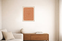 Warm Sunset Linear Wall Art Print – Signed Limited Edition Giclée | Modern Gallery Decor — Living room lifestyle