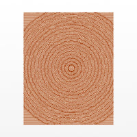 Warm Sunset Linear Wall Art Print – Signed Limited Edition Giclée | Modern Gallery Decor — Unframed flat preview