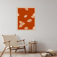 Warm Sunset Tropical Wall Art Print – Signed Limited Edition Giclée | Modern Gallery Decor — Reading nook